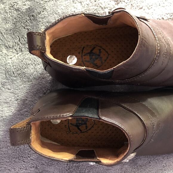 Ariat Western Style Ankle Boots with Buckle Size Women's Size 6B Coast Cowgirl - Picture 11 of 13